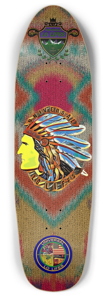 ULL Indian Head Deck 2 Punk Nose Pool Shape